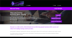 Desktop Screenshot of ideasandtraining.arclearn.com